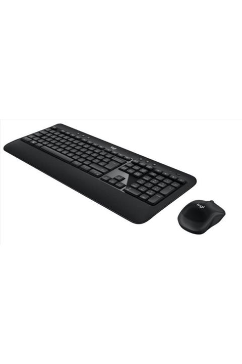 logitech Logıtech Advanced Combo Q Türkçe Kablosuz Siyah Klavye+ Mouse