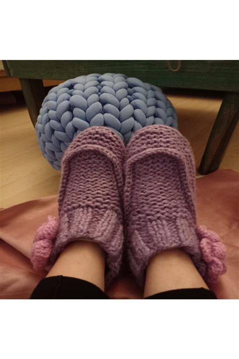 Tasarım Kumpanyası Ev Botu,ev Patiği ,örgü Ev Botu