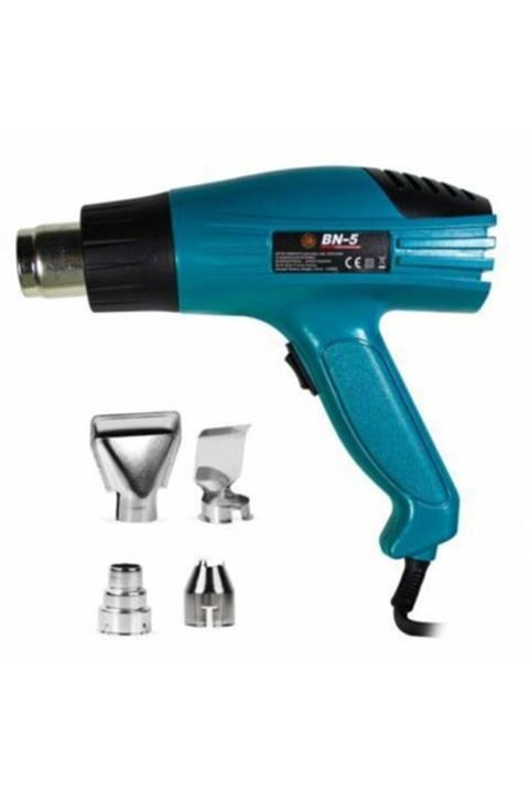 BBA HOME Banco Bn-5 Sıcak Hava Tabancası 2000 Watt 2 Kademeli Oto Cam Film Çekme Tabancası