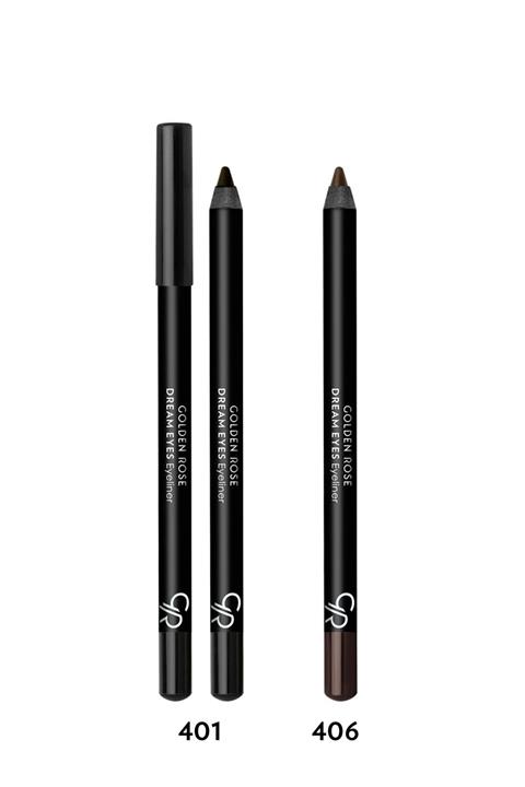 Golden Rose Siyah Ve Kahve Göz Kalem - Makyaj Seti 4