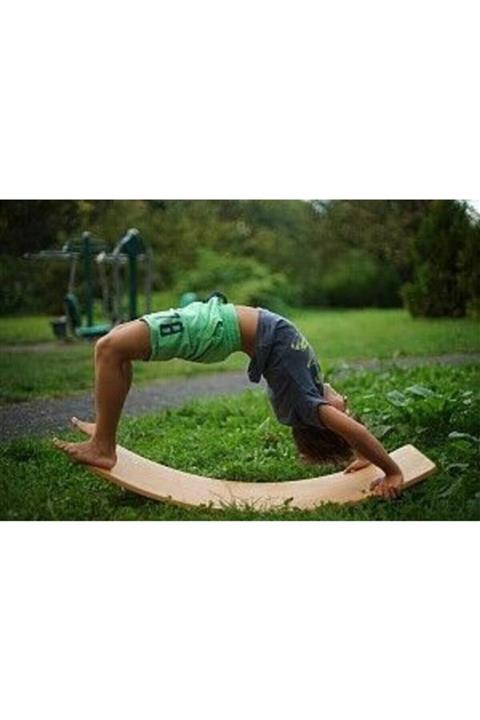 Montessori Renkli Tahtalar Denge Tahtası