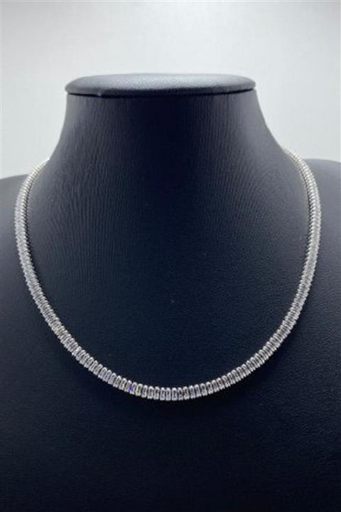 Ladidaa Kadın Gümüş Rengi Su Yolu Kolye