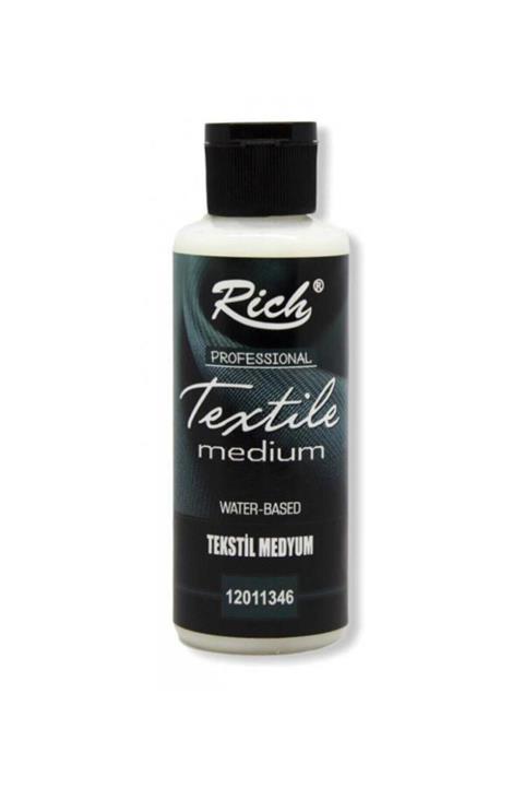 Rich Kumaş Boyası Yardımcı Ürün Tekstil Medium 120 cc