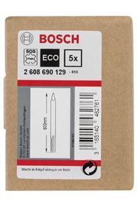 Bosch Sds-max Şaftlı Sivri Keski 600 mm 5'li