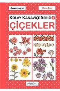 Tuva Yayıncılık Kolay Kanaviçe Serisi-1 Çiçekler