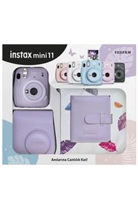 Fujifilm Instax Mini 11 Kare Albümlü Lila Kit