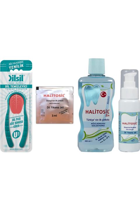 Halitosil Zn + Dilsil Ağız Kokusu Giderici Set