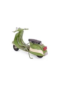 Berrinstore Dekoratif Metal Scooter Vintage Hediyelik Biblo