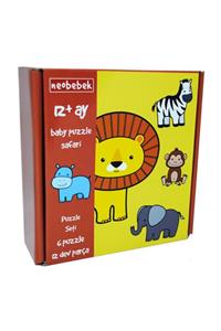 Neobebek Baby Puzzle - Safari