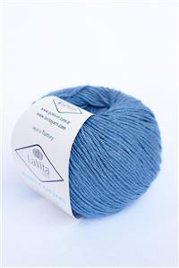 LaVita Yarn Baby Cotton 50 gr Amigurumi, Punch, El Örgü Ipi Taka Yarn (DERİN GECE-5208)