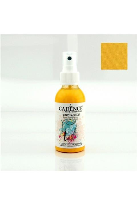 Cadence 1102 Güneş Sarı Sprey Kumaş Boyası | Craft Hobi