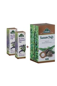 Arifoğlu Acı Elma Yagi 20+20 Ml (ada Çayı ) + Susam Yağı 250 Ml