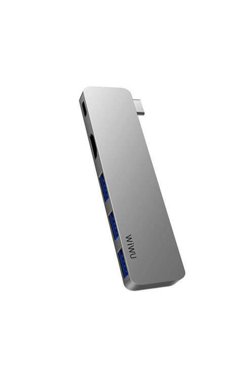 Marbil Macbook Pro 13 Inç Uyumlu 5in1 Premium Type-c Çoklayıcı