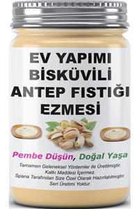 SPANA Bisküvili Antep Fıstığı Ezmesi Ev Yapımı Katkısız 330gr