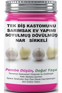 SPANA Tek Diş Kastomunu Sarımsak Soyulmuş Dövülmüş Nar Sirkeli Ev Yapımı Katkısız 330gr