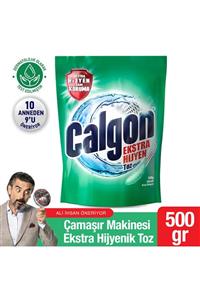 Calgon Ekstra Hijyen Çamaşır Makinesi Kireç Önleyici ve Temizleyici Antibakteriyel Toz 500 gr