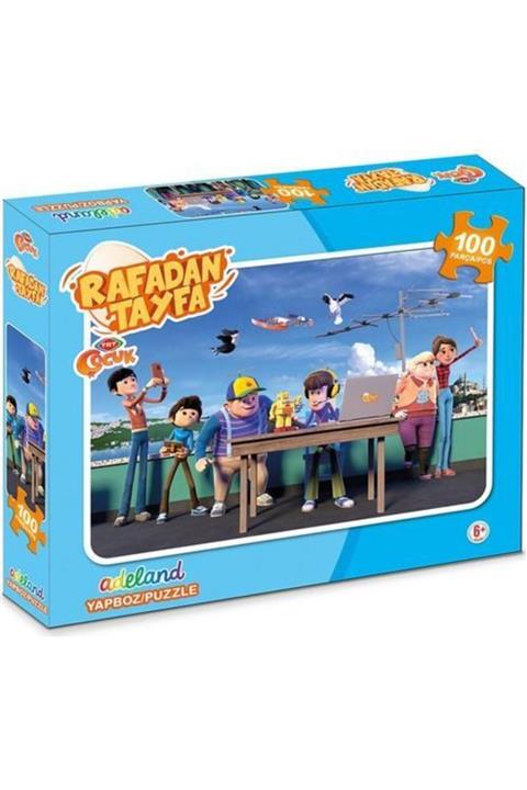 ADELAND Trt Rafadan Tayfa 100 Parça Kutulu Puzzle
