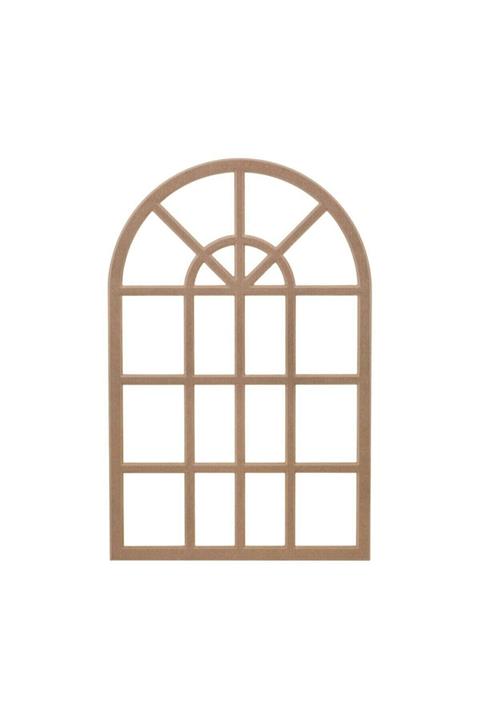 CZN AHŞAP Dekoratif Çerçeve ( Arkasına Ayna Takılabilir ) ( 65x100 Cm ) Duvar Çerçeve Ham Mdf Rhsc