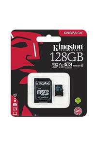 Kingston 128gb Microsdxc Canvas Go 90r/45w U3 Uhs