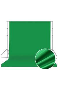 Ihvan Group 1.5x2m Chromakey Green Screen Yeşil Fon Perde - Profesyonel Fotoğraf Ve Video Montaj Ekipmanı