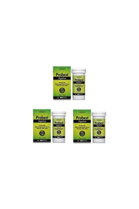Probest Digestive Probiyotik 20 Kapsül X 3 Adet