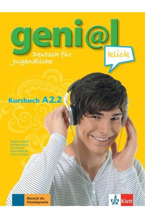 Klett Ernst /Schulbuch Genial Klick Kursbuch A2.2
