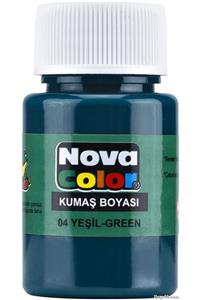 Nova Color Yeşil Kumaş Boyası 30 Cc