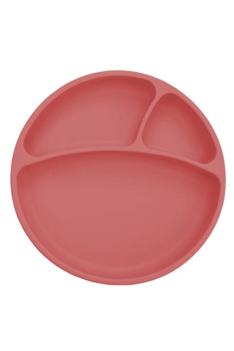 Oioi Vakumlu Tabak Premium Silikon Bordo