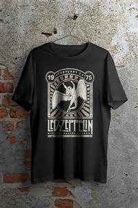 WePOD Led Zeppelin 1975 Siyah Unisex Tshirt