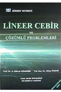 Birsen Yayınevi Lineer Cebir Ve Çözümlü Problemleri