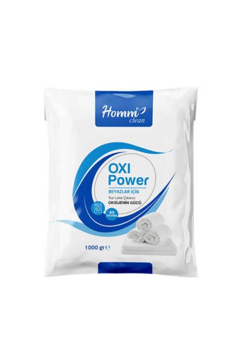 HOMM CLEAN Homm Bitkisel Oxi Power Konsantre Toz Leke Çıkarıcı Deterjan 1000 Gr