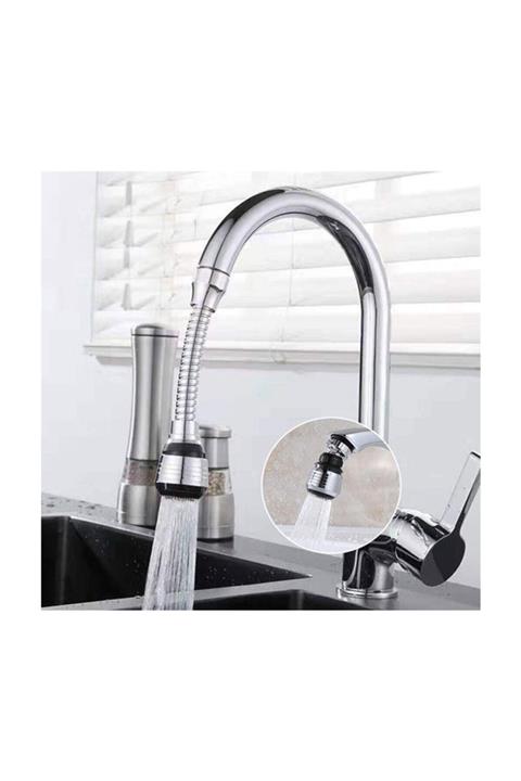 zabata Turbo Flex 2 Fonksiyonlu Tasarruflu Spiral Mutfak Musluk Başlığı