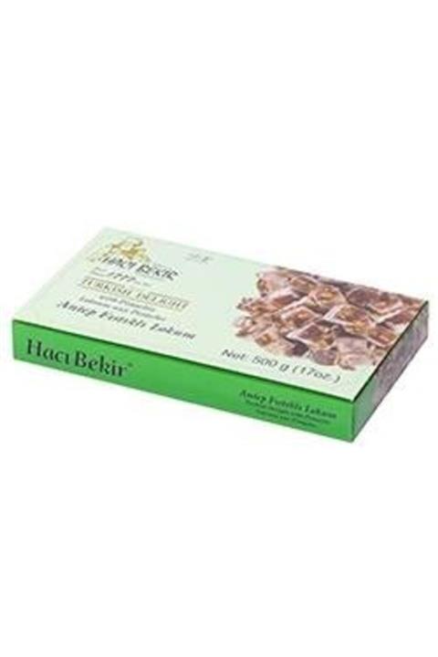 Hacı Bekir Extra Antep Fıstıklı Lokum 500 Gr