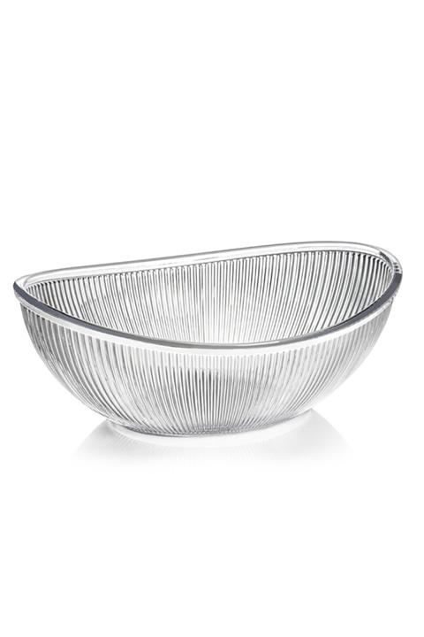 EW's Kitchenware Akrilik Barok Şeffaf Salata Kasesi