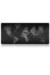 GAMİNGBURADA 70x30 Cm Dünya-world Kaydırmaz Taban Oyuncu Mousepad