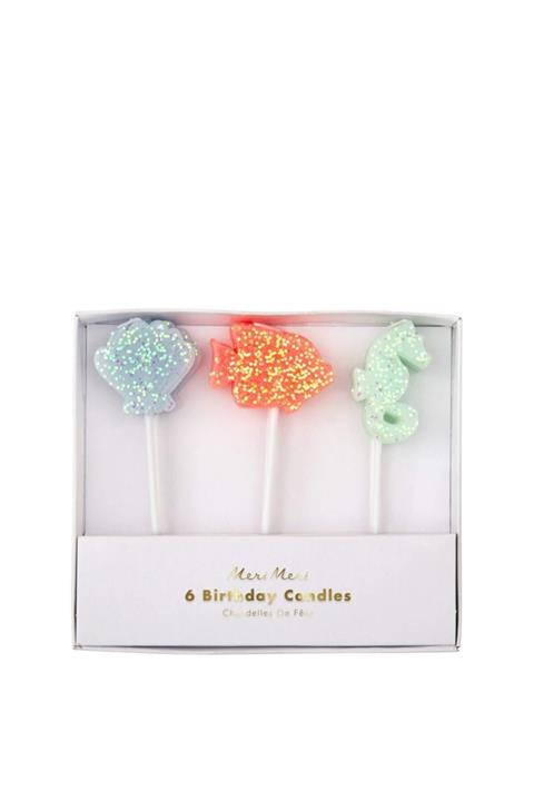 Meri Meri Deniz Hayvanları Mumlar (6'lı)