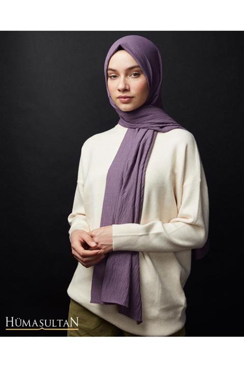 Levidor Kadın  Mor  İpek  Şal