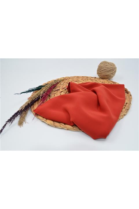 POLO CRAFT Polocraft Kiremit Medine Ipeği Düz Renk Şal