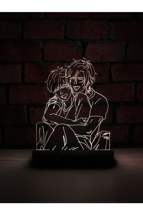 PETRADESIGN Banana Fish | Ash & Eiji - Anime Masa Lambası