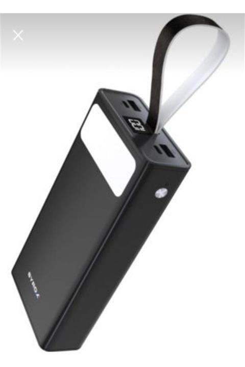 Syrox 30000 Mah Led Ekranlı Powerbank(FENER AYDINLATMALI) Pb115 Siyah