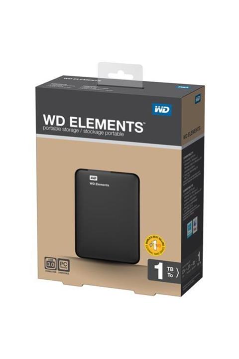WESTERN DIGITAL Wd 2.5 1tb Elements Wdbuzg0010bbk Siyah