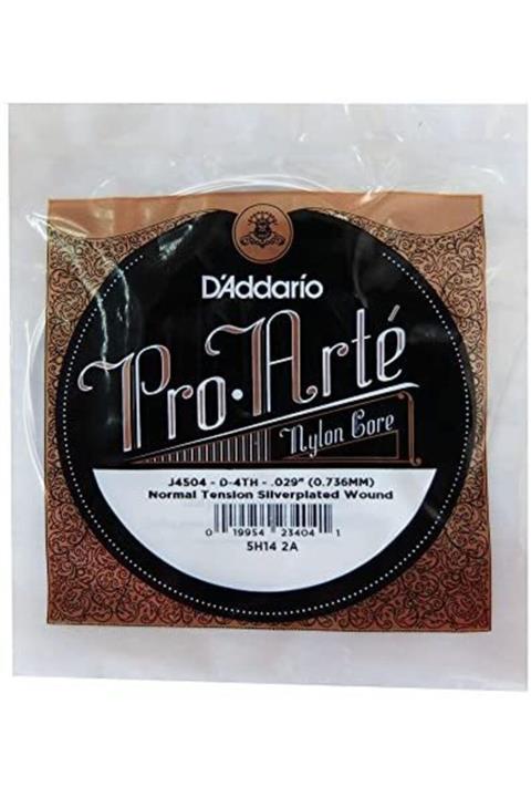 Daddario Daddarıo Tek Tel Klasik Gitar Ej45 Teli J4504