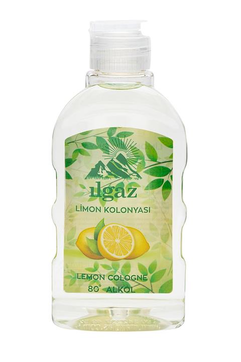 ILGAZ Limon Kolonyası 225 Ml 80 Derece Limon Kolonyası Eau De Cologne