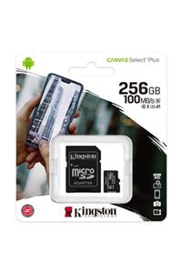 Kingston Sdcs2/256gb 256gb Sdxc Class 10 Uhs-ı Canvas Select Msd Kart