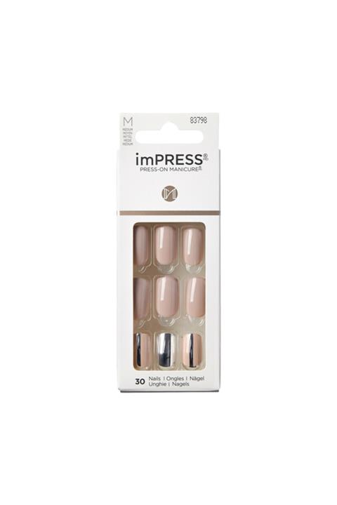 Impress Kendinden Yapışkanlı Takma Tırnak - Kısa- Kımm12c