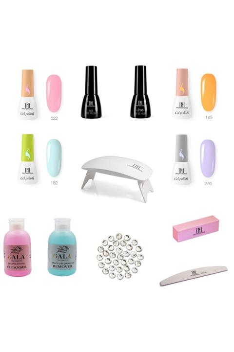 TNL Professional Evde Kalıcı Oje Uygulama Seti 002