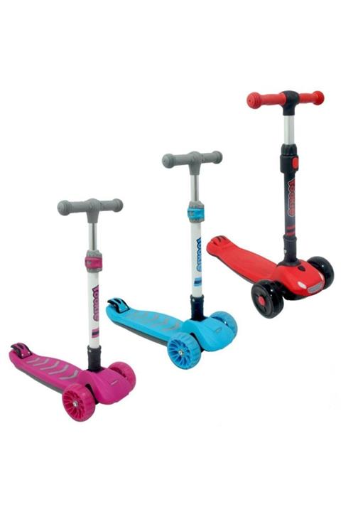 Rookie Maxi Pro Led Yeşil Katlanabilir Scooter