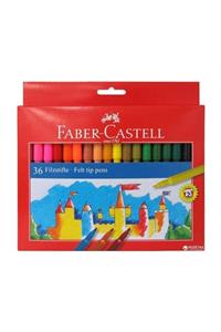 Faber Castell 36 Renk Yıkanabilir Keçeli Kalem