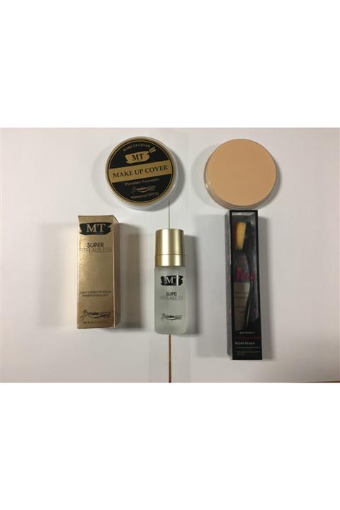 MT Make Up Cover Porselen Fondöten Kapatıcı 90ml (211) Set