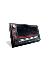 GOLDMASTER Double Din Oto Teyp Dvd/fm/usb/bluetooth/gps 6045